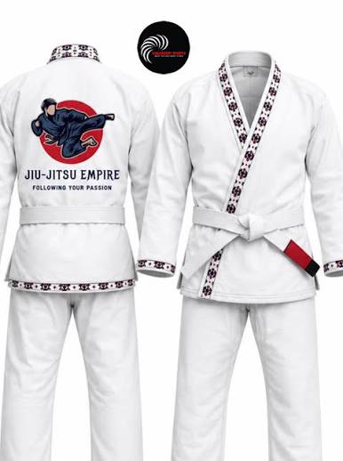 BJJ Uniform (White, A5)